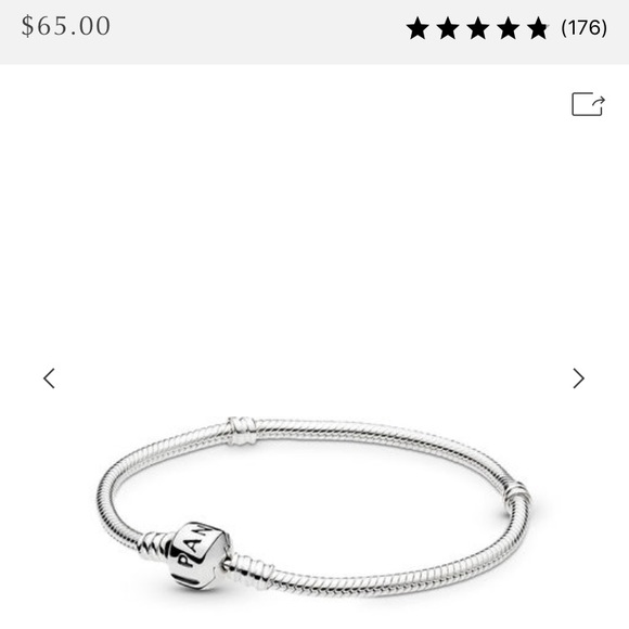 Pandora Sterling Silver Charm Bracelet - Picture 1 of 3